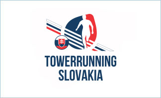Logo slovenskej asociácie behu do schodov Towerrunning Slovakia
